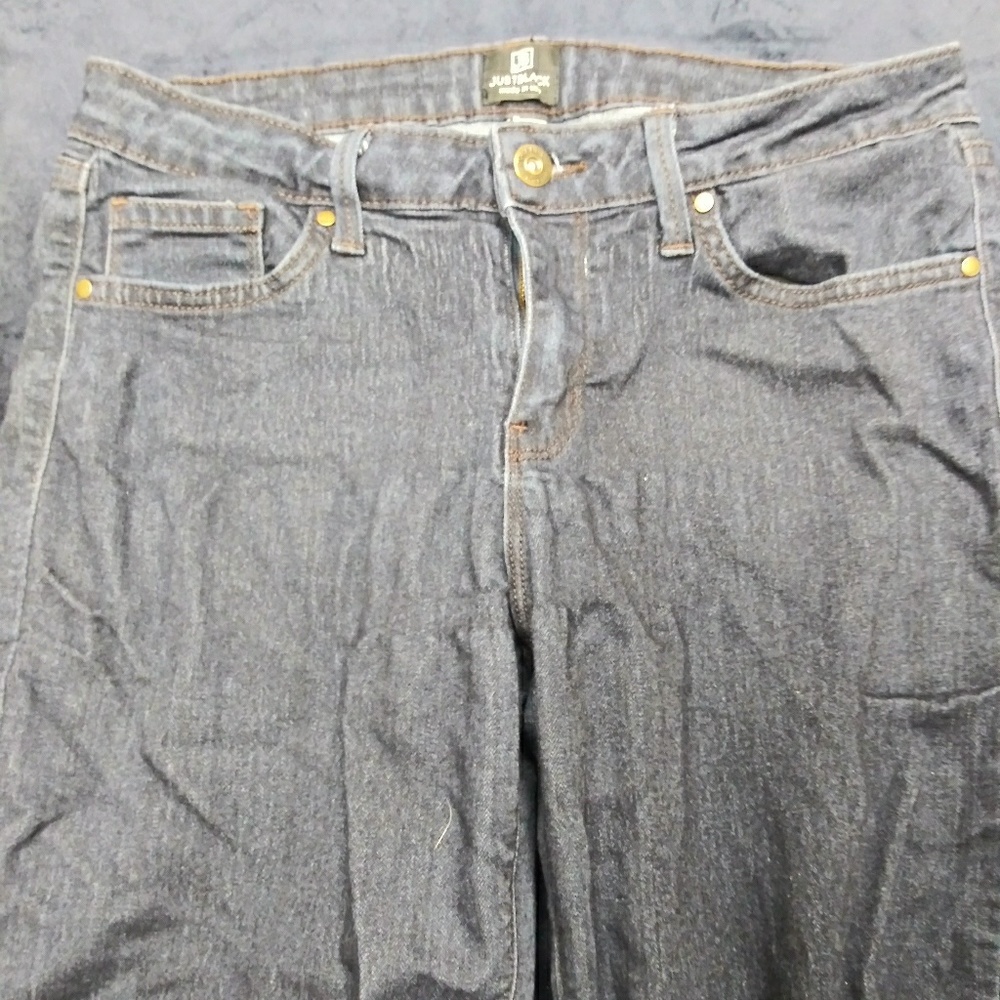 Just black denim jeans